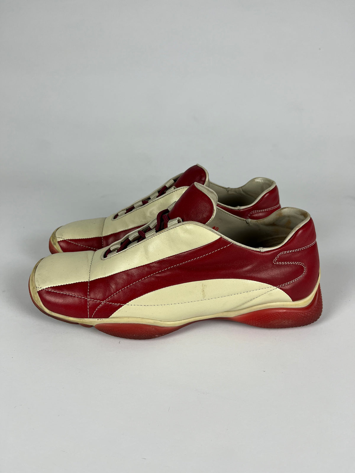 Prada Sport Leather Shoes SS 2001 - 40 IT/41 EU