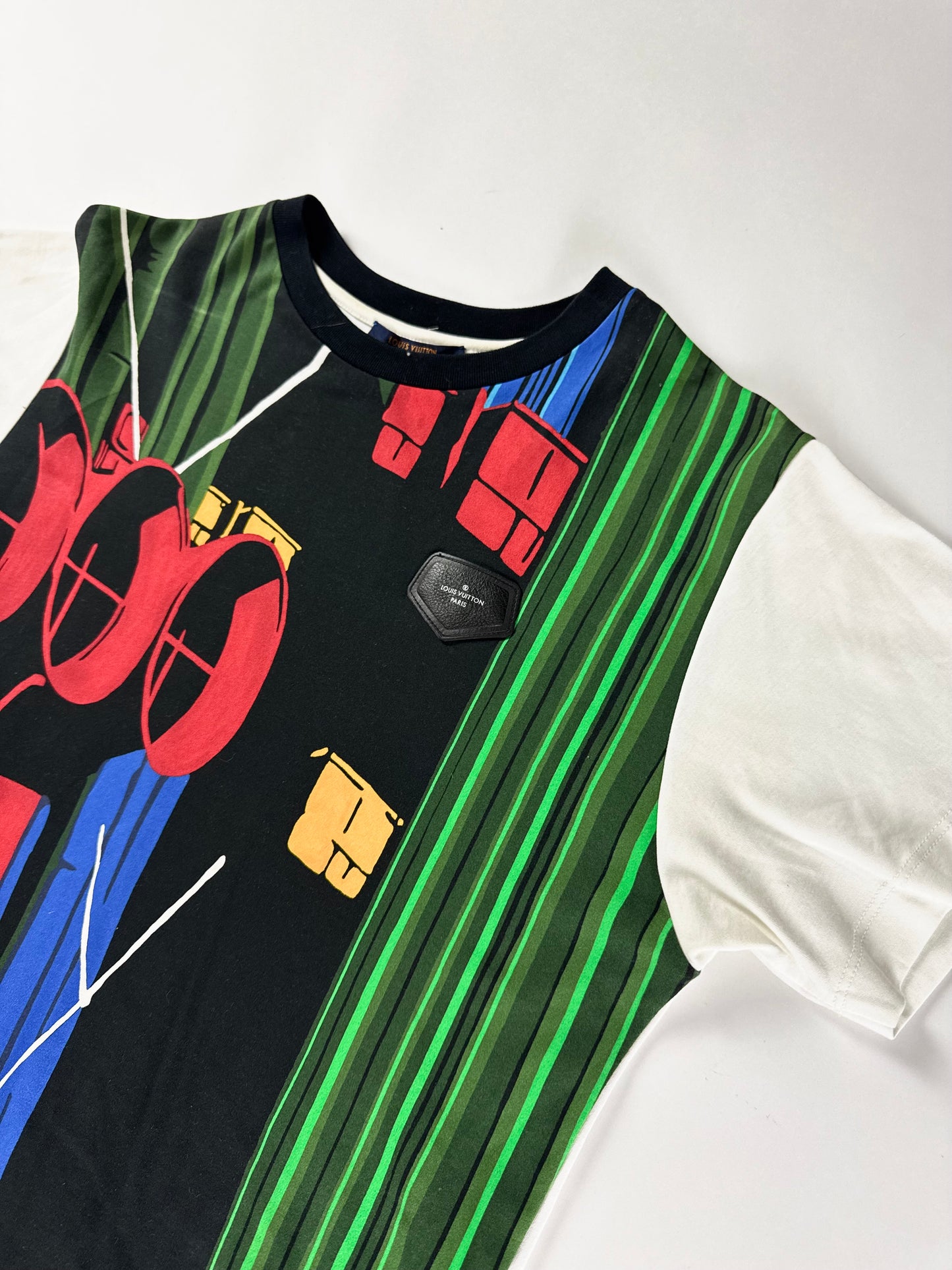 Louis Vuitton Sample Caeda Pompidou Souvenir Print Tee SS 2020 - L