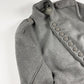 Louis Vuitton Sample Grey Wool Napoleonic Military Stand Collar Epaulettes Officer Jacket FW 2019 - M