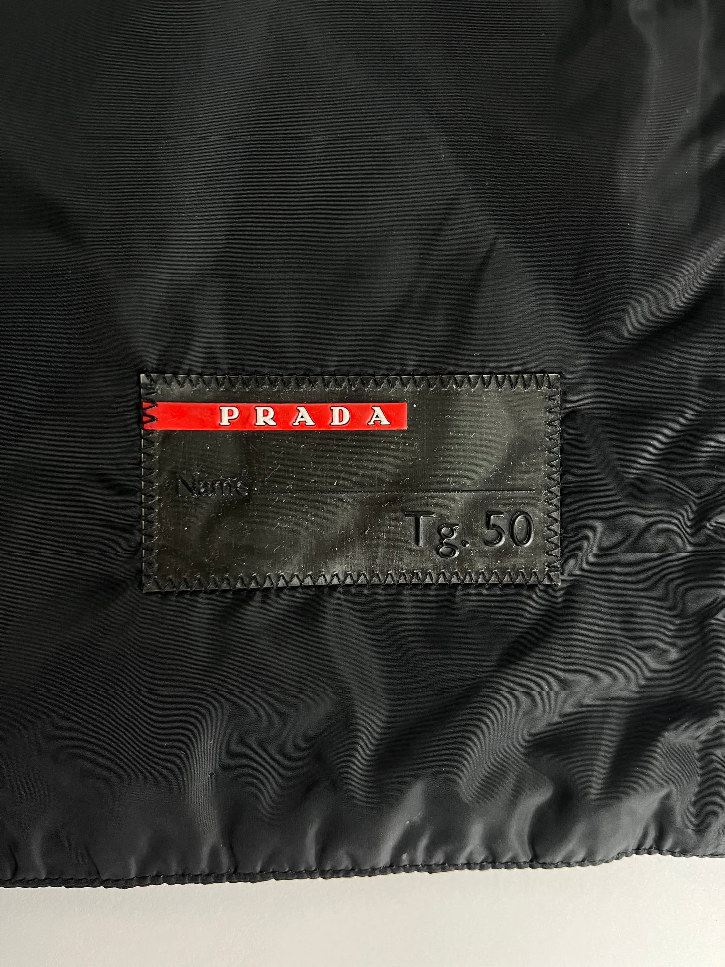 Prada Black Nylon Light Jacket FW 2011 - M