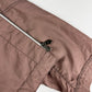Hermès Sample Pink Lightweight V Neck Blouson Exposed Stitching SS 2022 - M
