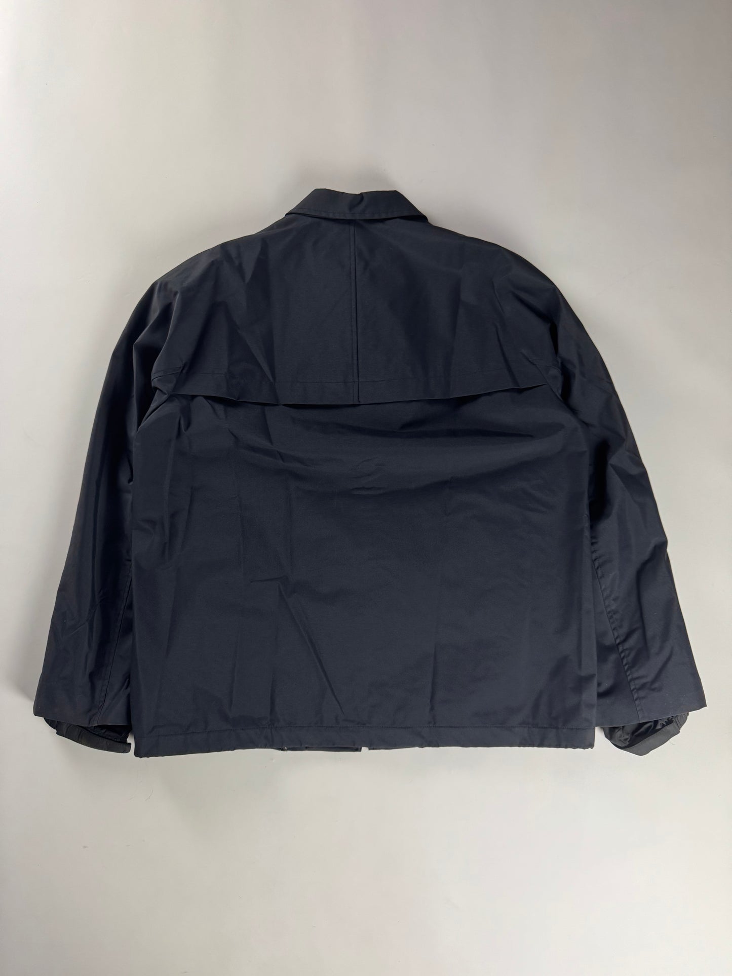 Prada Navy Nylon Double Zip Technical Jacket SS 1998 - L