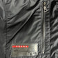 Prada Dark Nylon Mid Hooded Puffer Jacket FW 2007 - M