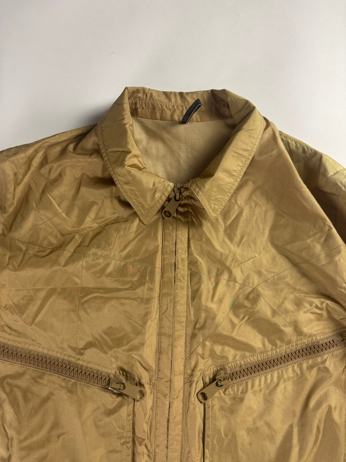 Dior Homme Kris Van Assche  Fragmented Nylon Bomber Jacket SS 2009 - L