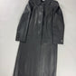 Thom Browne Sample Grigio Deer Leather Overcoat - XS