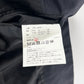 Comme des Garçons Homme Plus Dark Grey Pinstripe Peak Lapel Extended Double Button Cuff Wool Blazer Jacket FW 2019 - S