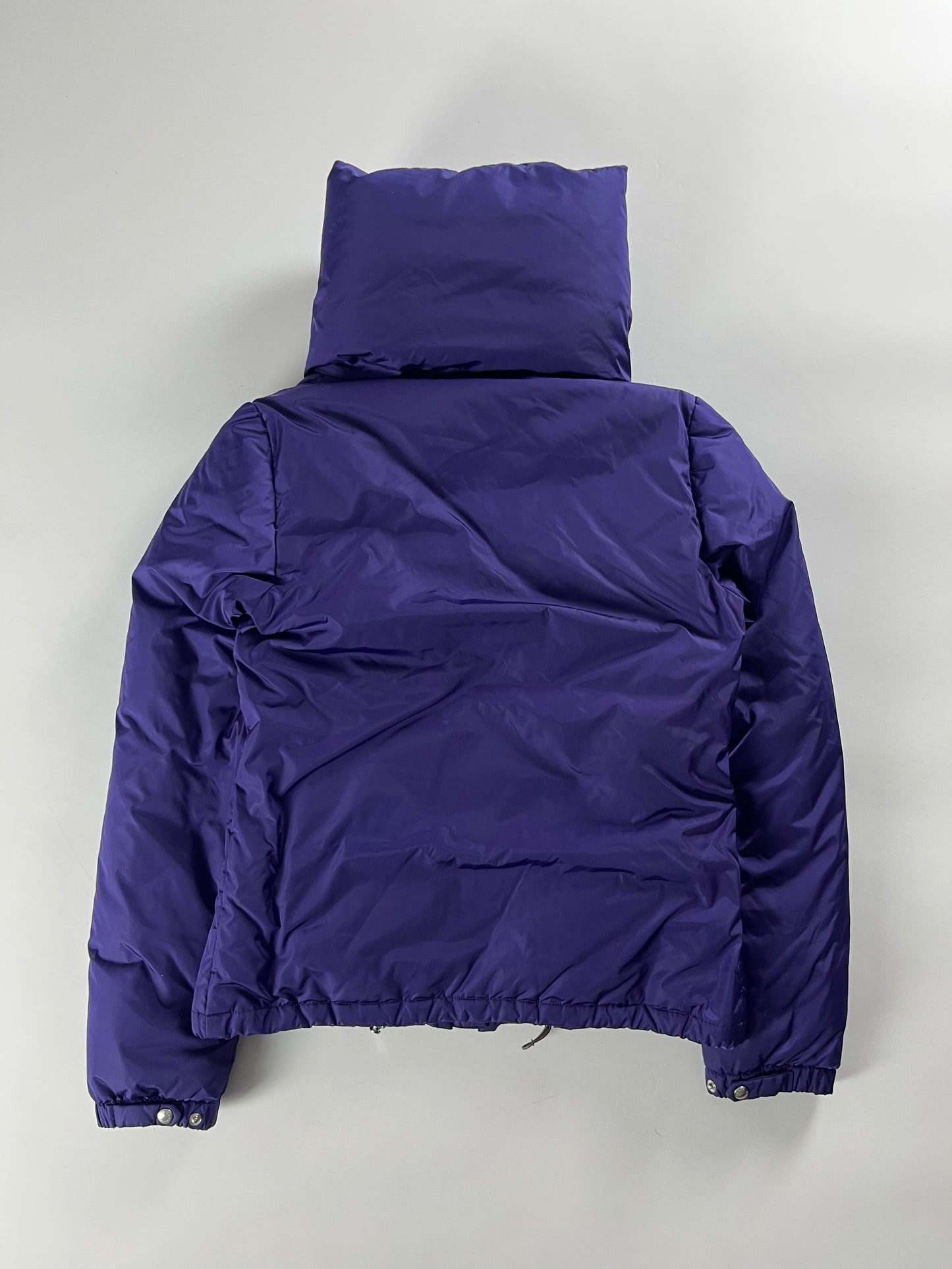 Prada Purple Turtleneck Down Jacket - S