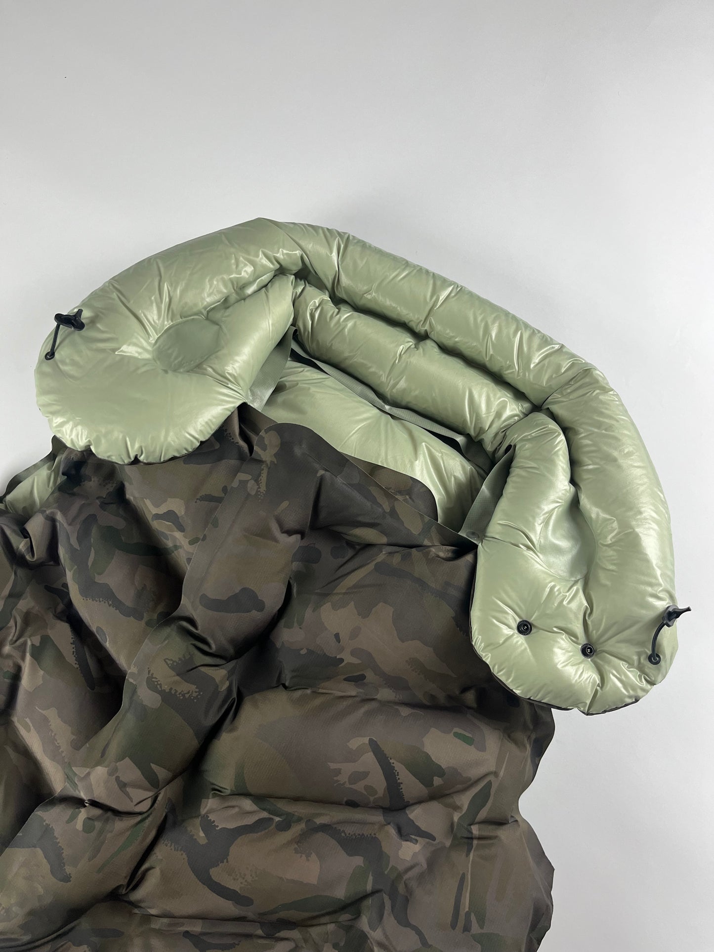 Moncler Genius x Dingyun Zhang Green Reversible Down Zadena Vest - S