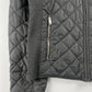 Prada Grey Padded Triangle Logo Jacket FW 2018 - M