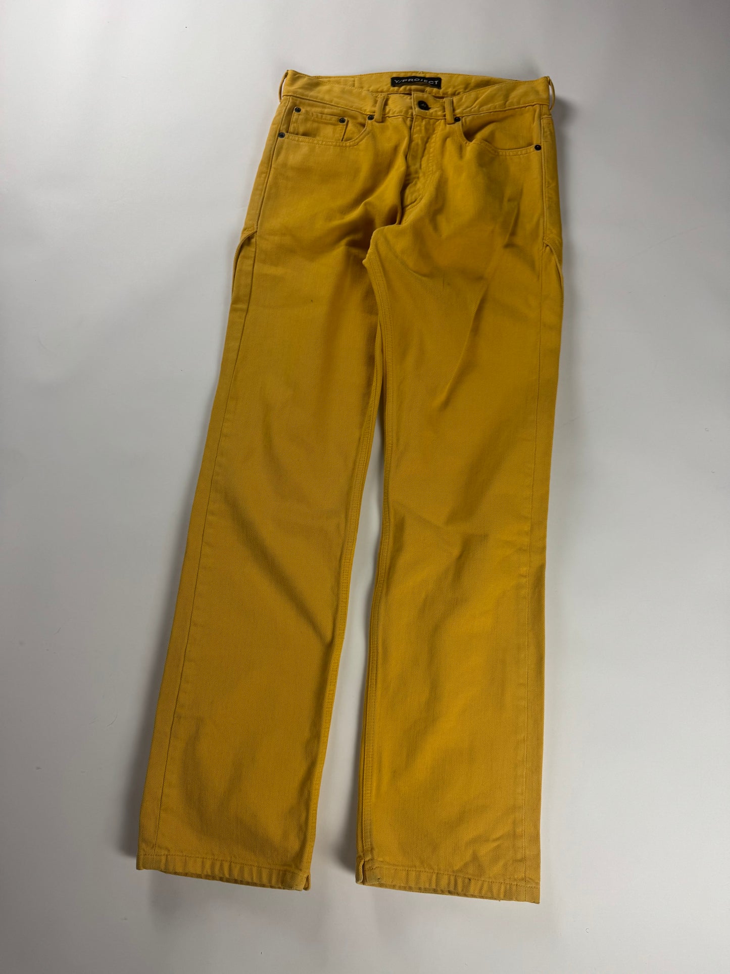 Y/Project Sample Fly Layered Yellow Pants SS 2019 - S