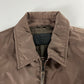 Prada Brown Nylon Double Zipper Trucker Jacket 2000s - L