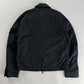Prada Padded Navy Nylon Trucker Double Zip Jacket 2000s - M