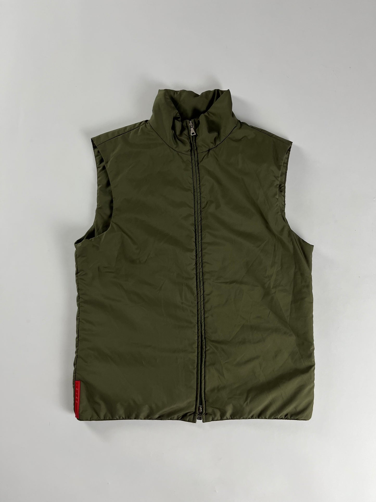 Prada Linea Rossa Utility Nylon Vest 2000s - S