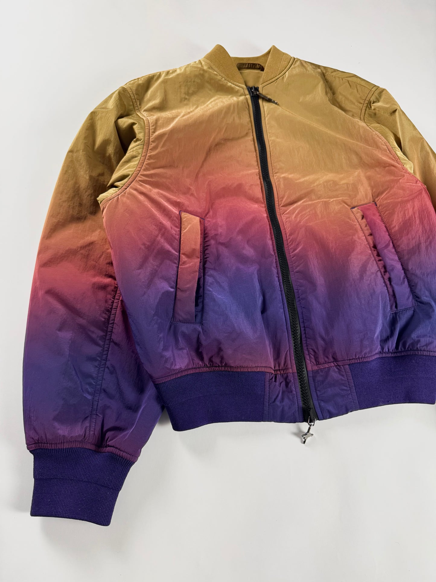 Dior x Lewis Hamilton Sample Afrofuturistic Gradient Bomber Jacket FW 2025 - M
