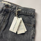 Y/Project Mini Cowboy Cuff Grey Denim Pants SS 2023 - 33 US