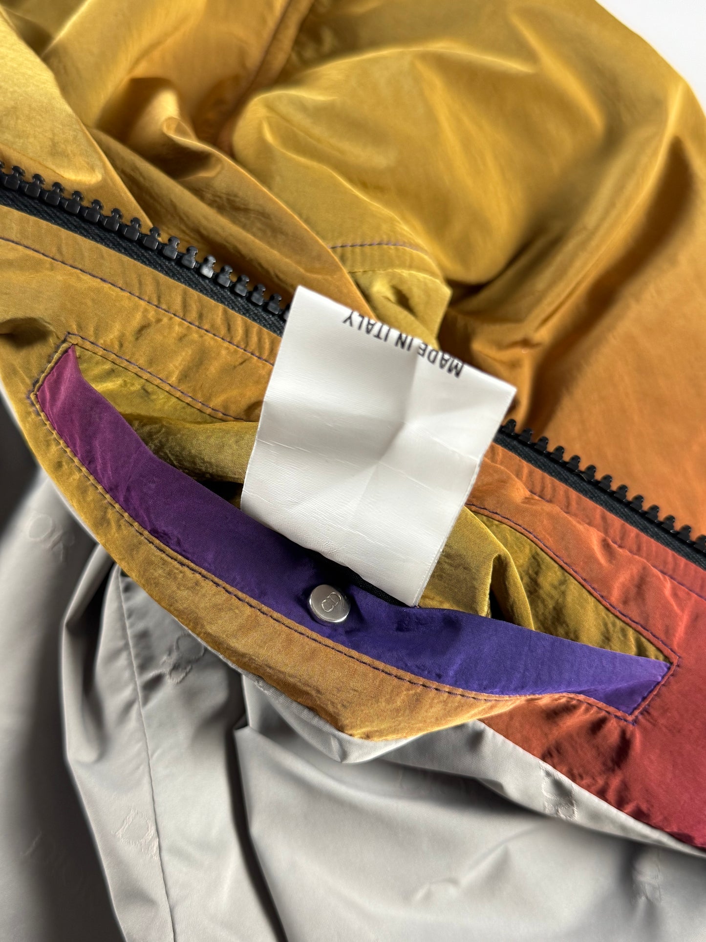 Dior x Lewis Hamilton Sample Afrofuturistic Gradient Bomber Jacket FW 2025 - M