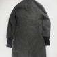 Prada Linea Rossa Funnel Collar Wool Cuffed Long Coat SS 2000 -  S