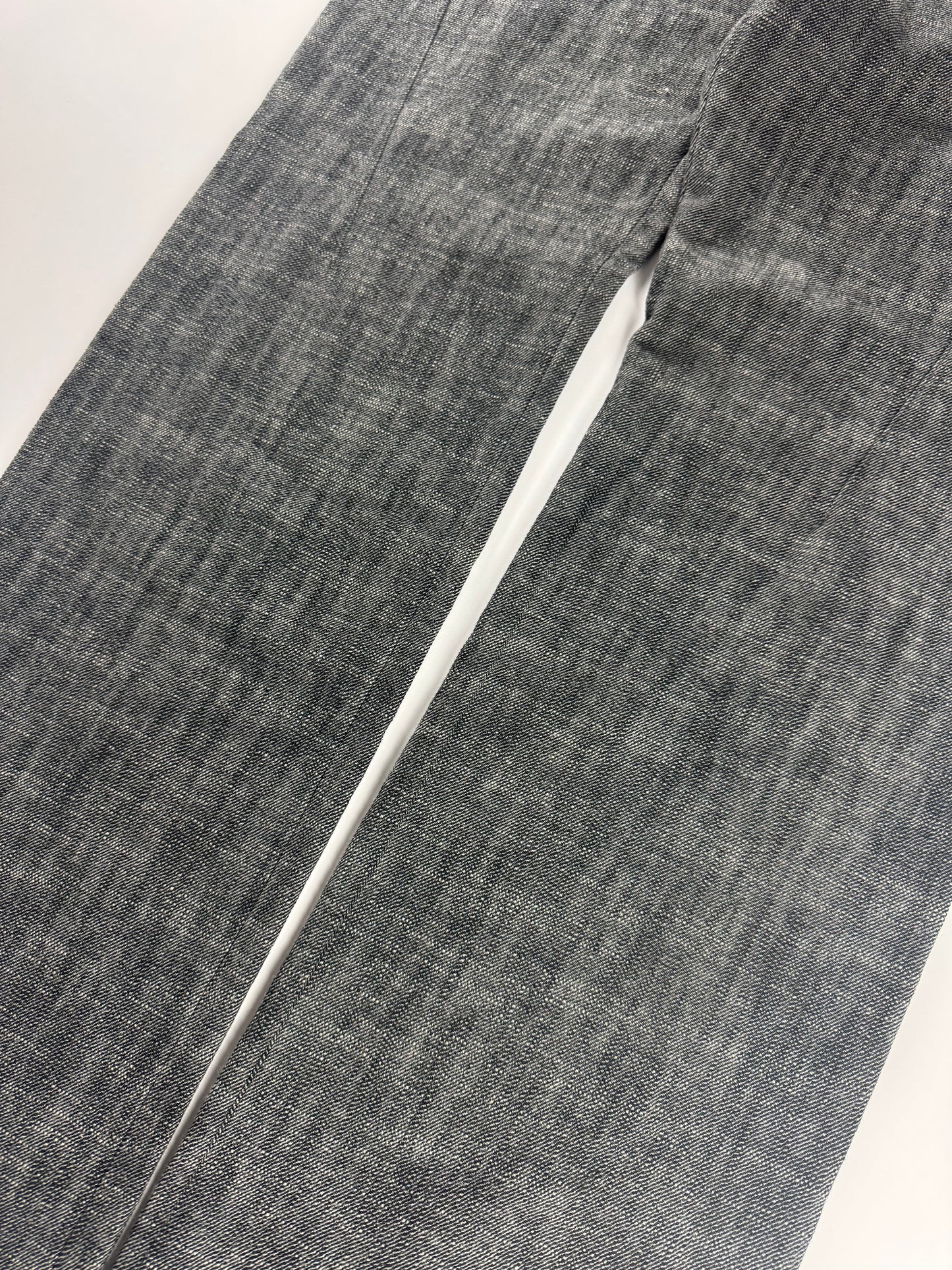 Y/Project Sample Grey Blended Fabric Pants SS 2015 - S