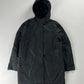 Prada Incognito Leather Details Windbreaker Coat 2000s - M