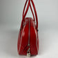 Prada Red Leather Bowling Bag SS 2000 - OS