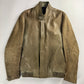 Dior Homme Sample Kris Van Assche Camel Marble Leather Jacket FW 2012 - M