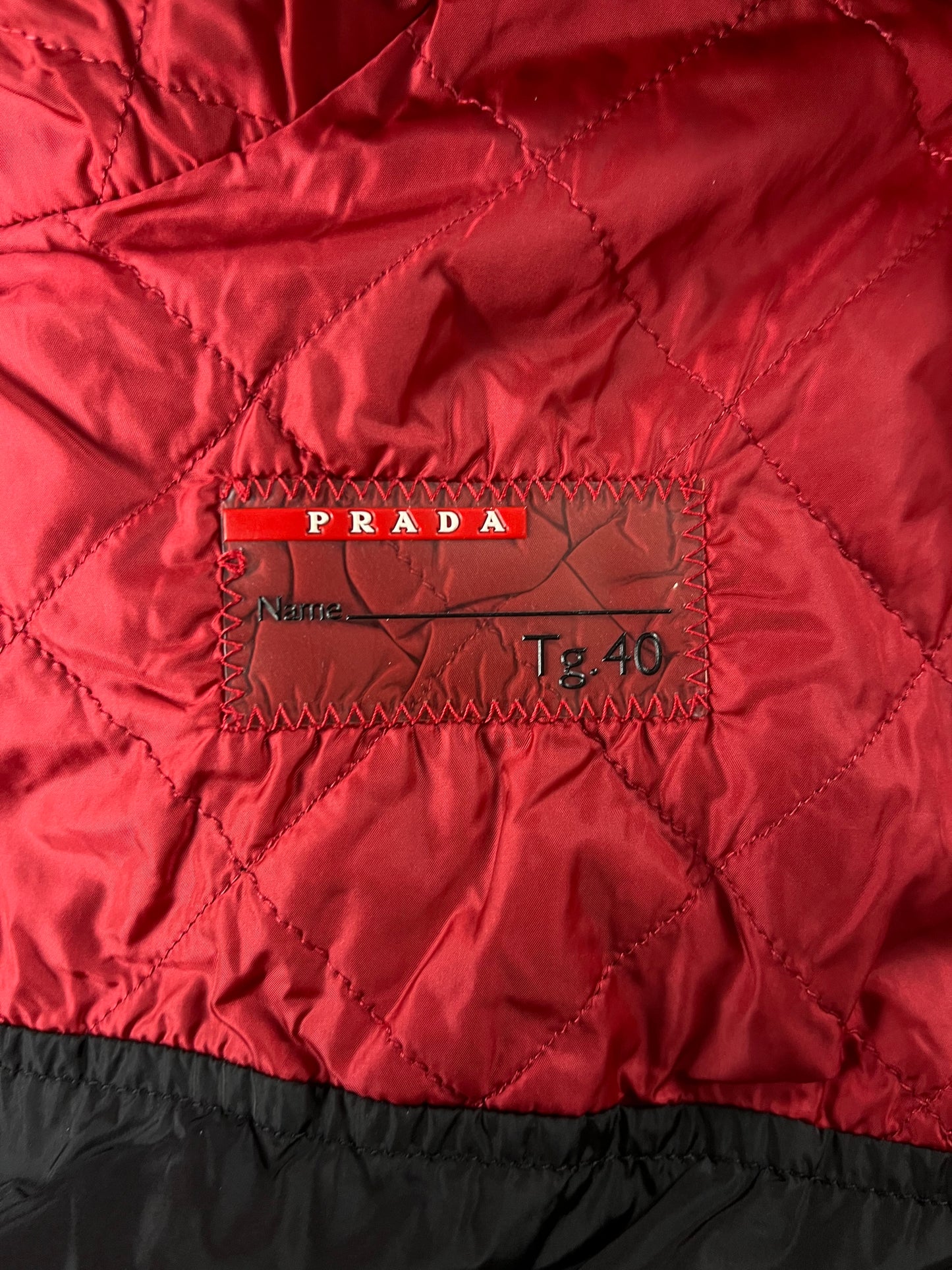 Prada Classic Navy Nylon Trench Coat 1990s - XS