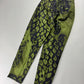 Prada Green Gradient Printed Shift Tailored Pants Resort 2009 - S