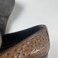 Prada Exotic Ostrich Brown Leather Loafers SS 2005 - 6 IT/41 EU
