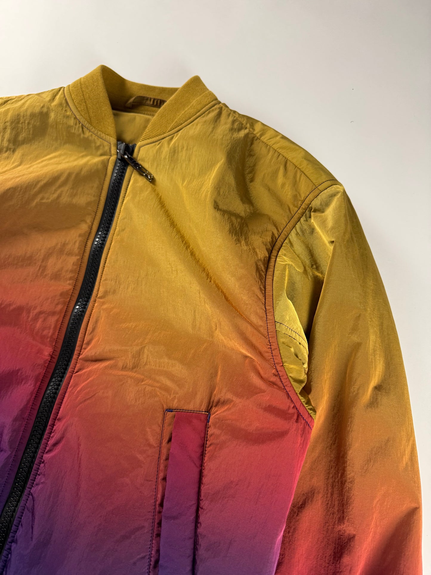 Dior x Lewis Hamilton Sample Afrofuturistic Gradient Bomber Jacket FW 2025 - M