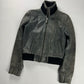 Balenciaga Nicolas Ghesquière Perforated Leather Bomber Jacket Pre Fall 2010 - XS