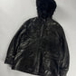 Prada Inside Fur Hooded Leather Jacket FW 1996 - S