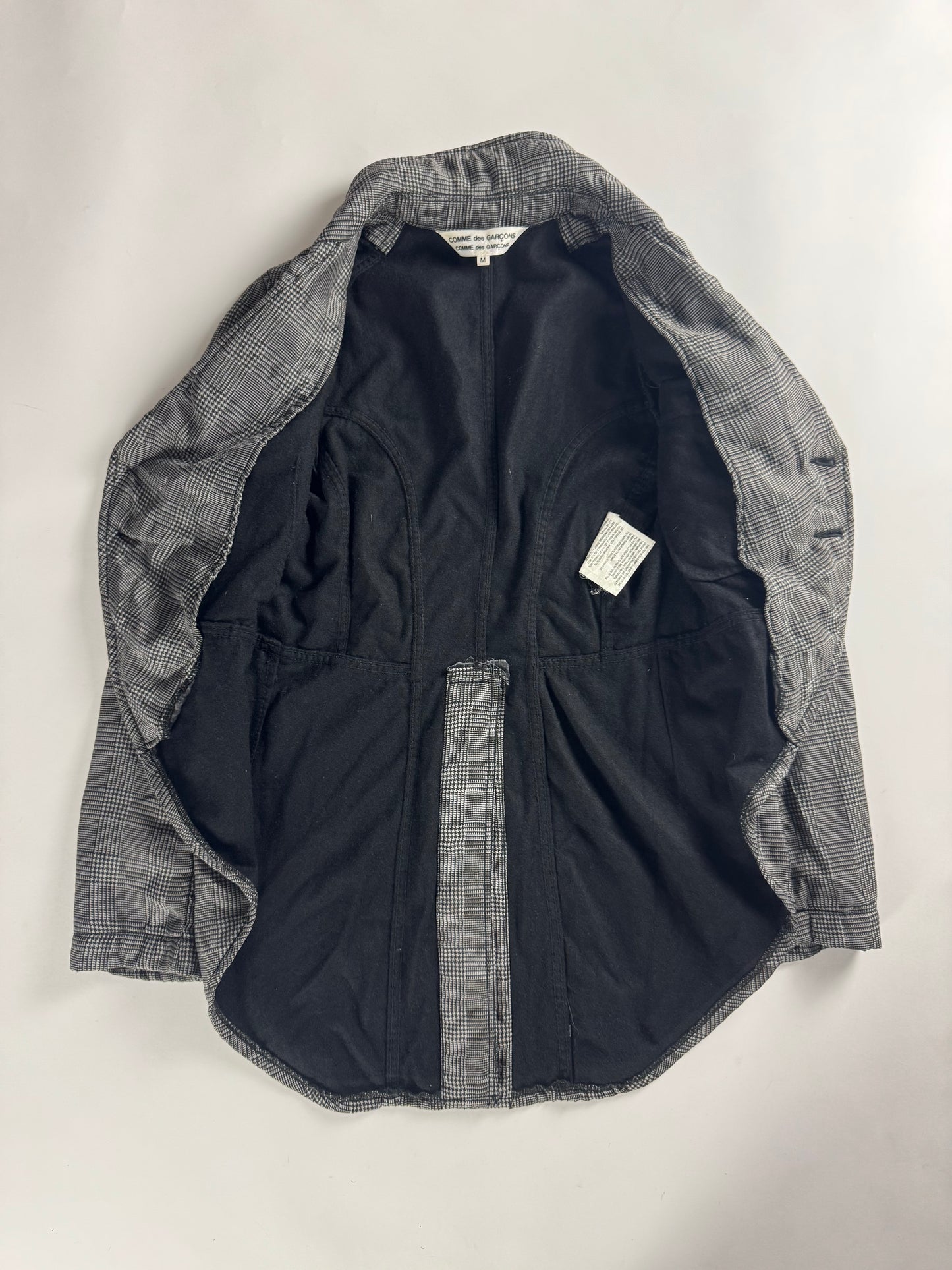 Comme Des Garçons Tailored Plaid Blazer FW 2009 - M