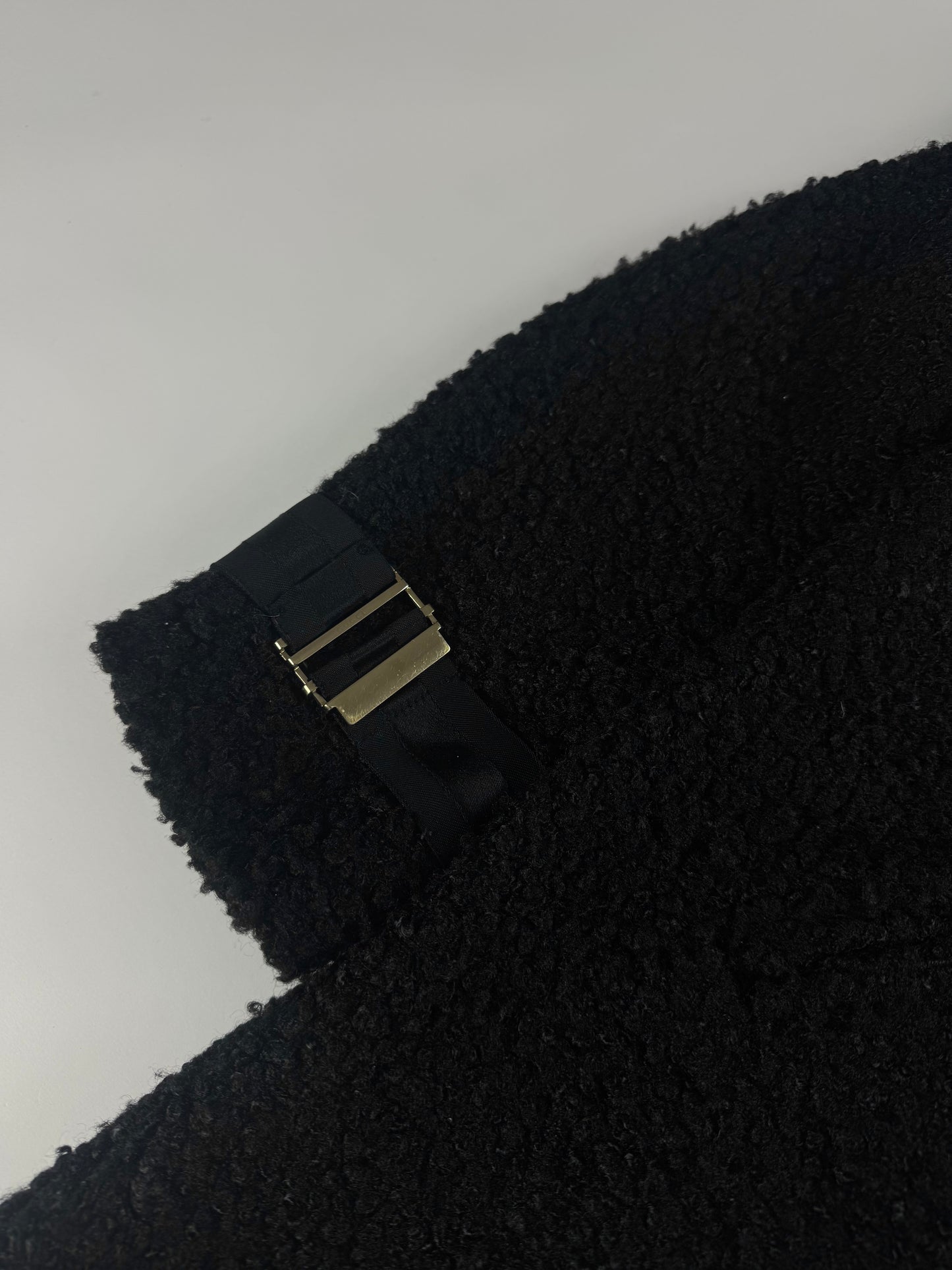 Gucci Shearling Effect Textured Wool Coat FW 2007 - S