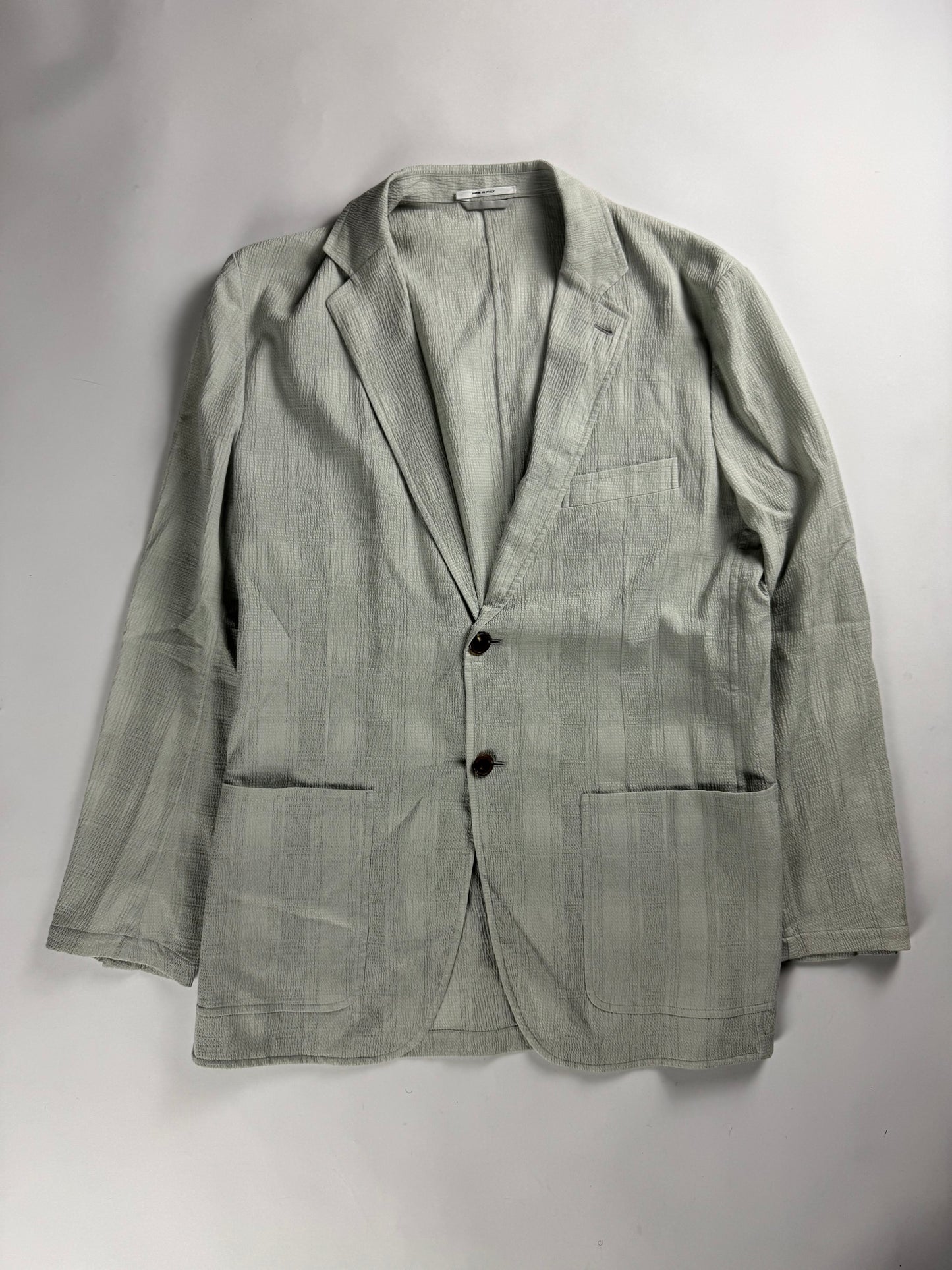 Hermès Sample Lightweight Stripe Patch Pocket Blazer FW 2019 - L