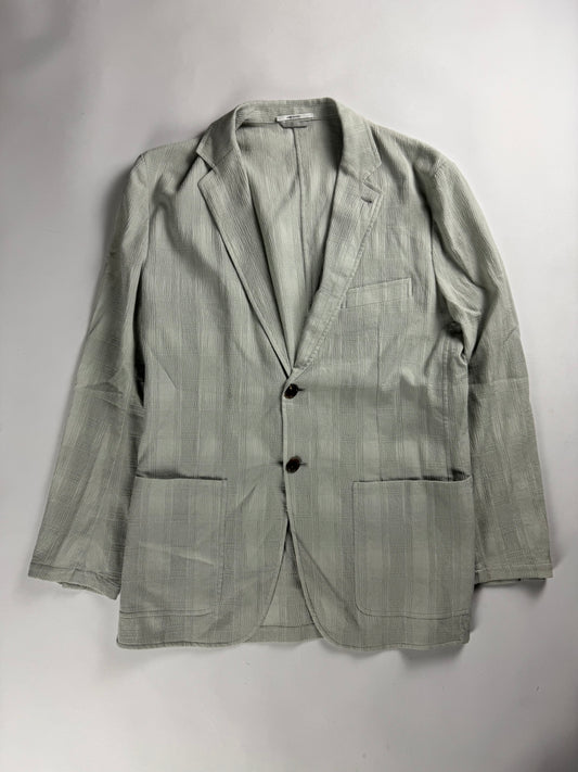 Hermès Sample Lightweight Stripe Patch Pocket Blazer FW 2019 - L