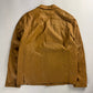 Prada Minimalist Camel Leather Buttoned Jacket SS 2001 - L