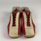 Prada Sport Red Cream Leather Shoes SS 2001 - 9 IT/44 EU