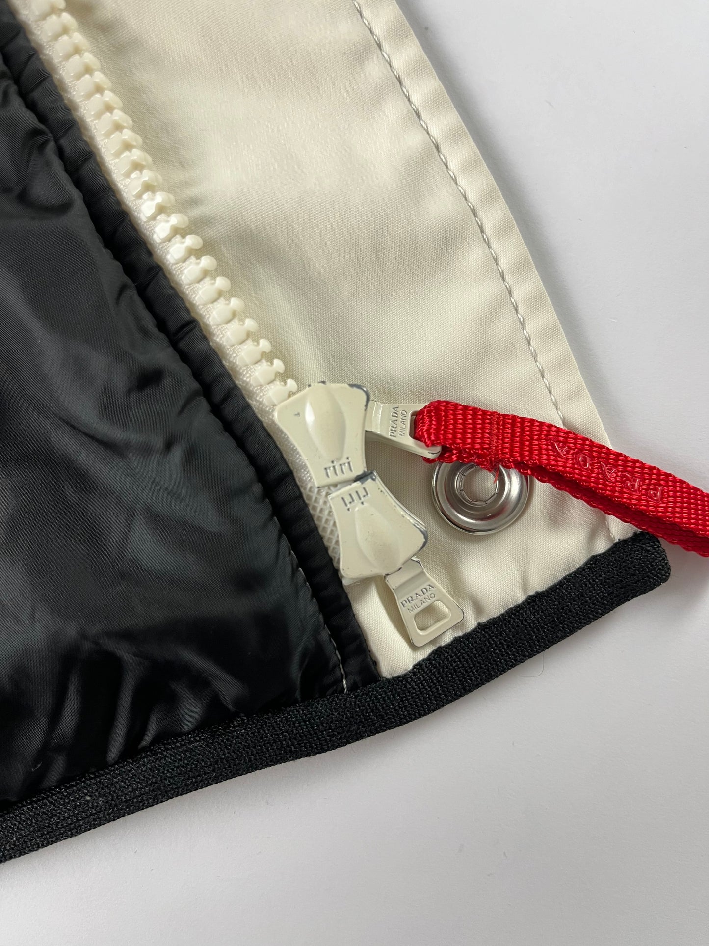 Prada Linea Rossa White Tech Jacket 2000s - M