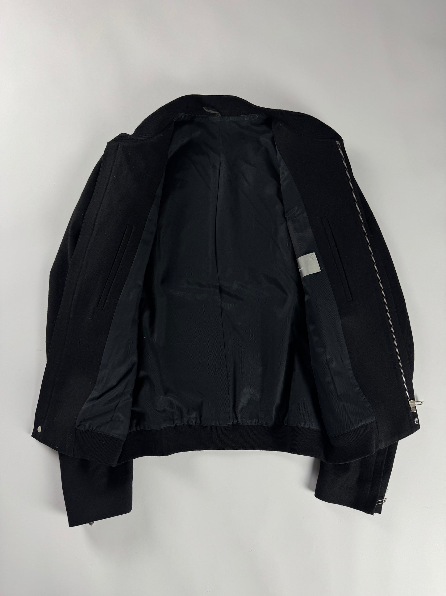 Dior Homme Embroidered Stitched Wool Jacket FW 2011 - M