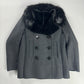 Prada Wool Inside Sheep Fur Elegant Collar FW 2010 - XS