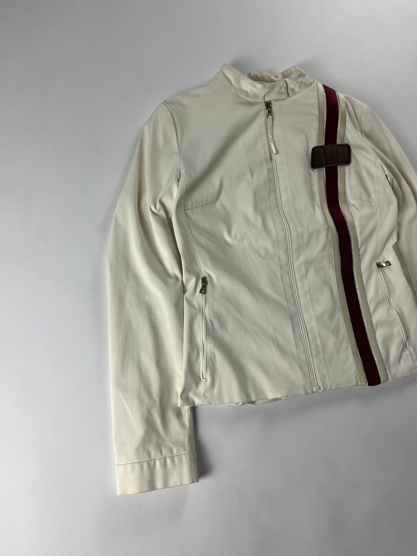 Prada Nylon Single Rider Jacket SS 2000 - XS