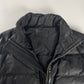 Prada Leather Trimmed Convertible Hooded Puffer Jacket FW 2015 - M