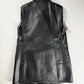 Balenciaga Sample Long Leather Sleeveless Double Breasted Coat FW 2020 - M