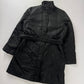Prada Back Triangle Logo Belted Collar Nylon Trench Coat FW 2000 - S