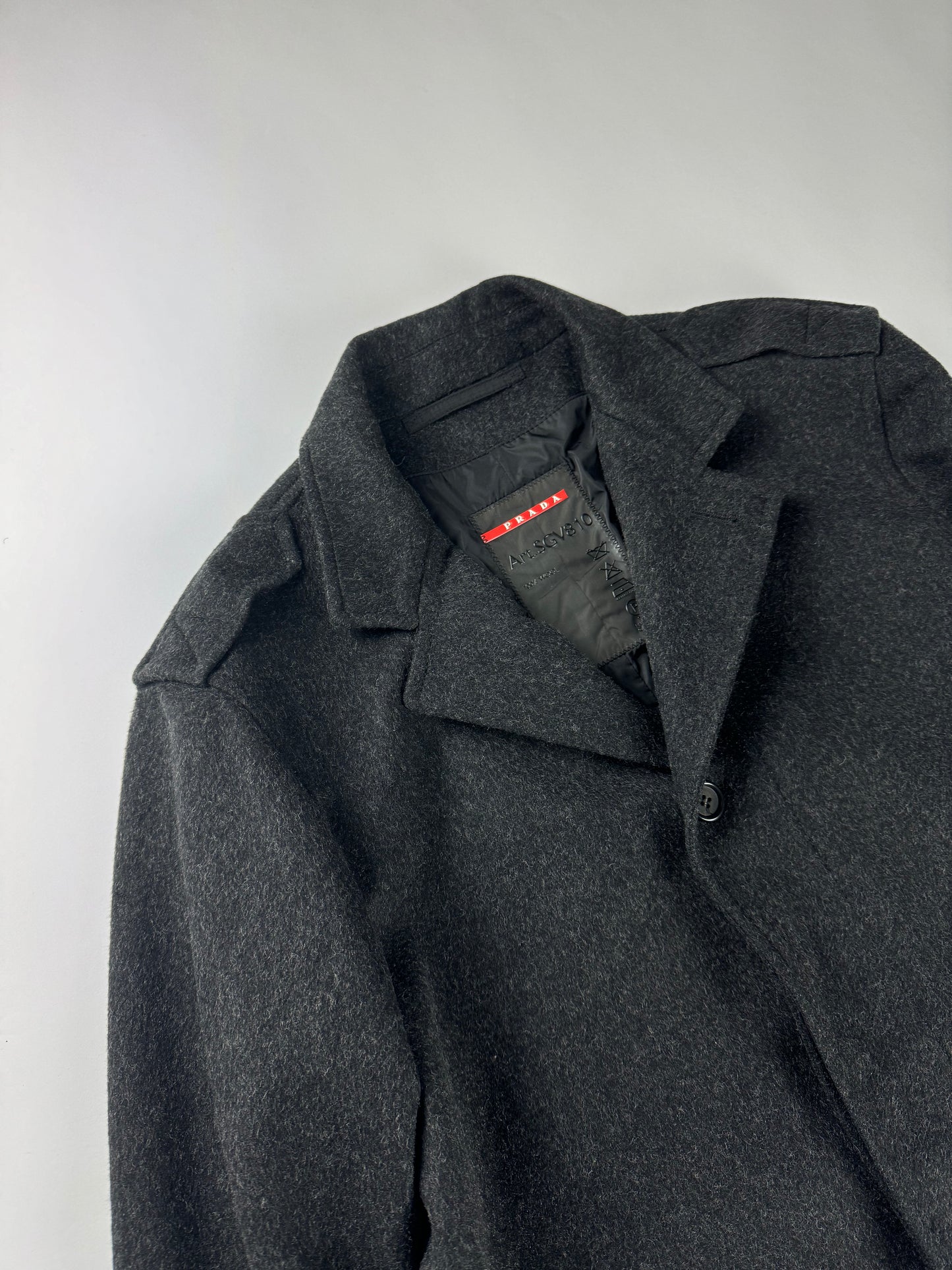 Prada Plush Wool Premium Overcoat FW 2006 - L