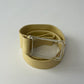 Prada Cream Leather Translucent Belt FW 1999 - 80 cm