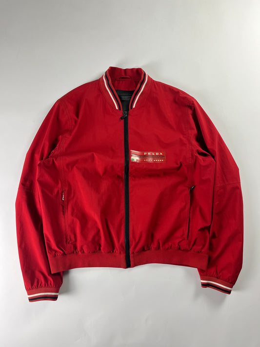 Prada Sport Linea Rossa Bomber Jacket Challenge 2003 - L/XL