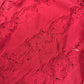 Louis Vuitton Dentelle Burgundy Red Distressed Lace Knit Crewneck Sweater FW 2016 - S