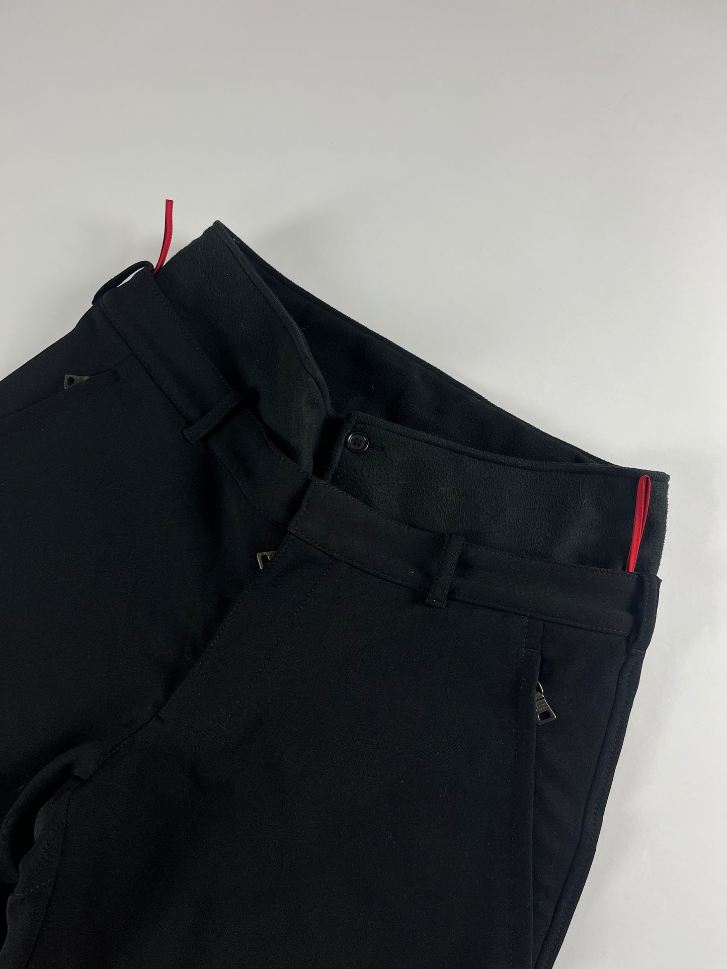 Prada Linea Rossa Double Waisted Ski Pants - M