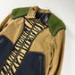 Coach Sample Camel Mixed Animal Print Green Shearling Collar Bomber Jacket SS 2016 - M